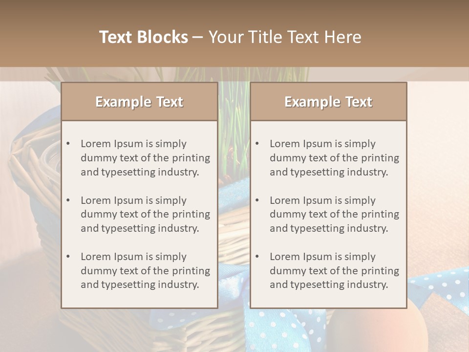 Symbol Design Elements Still Life PowerPoint Template