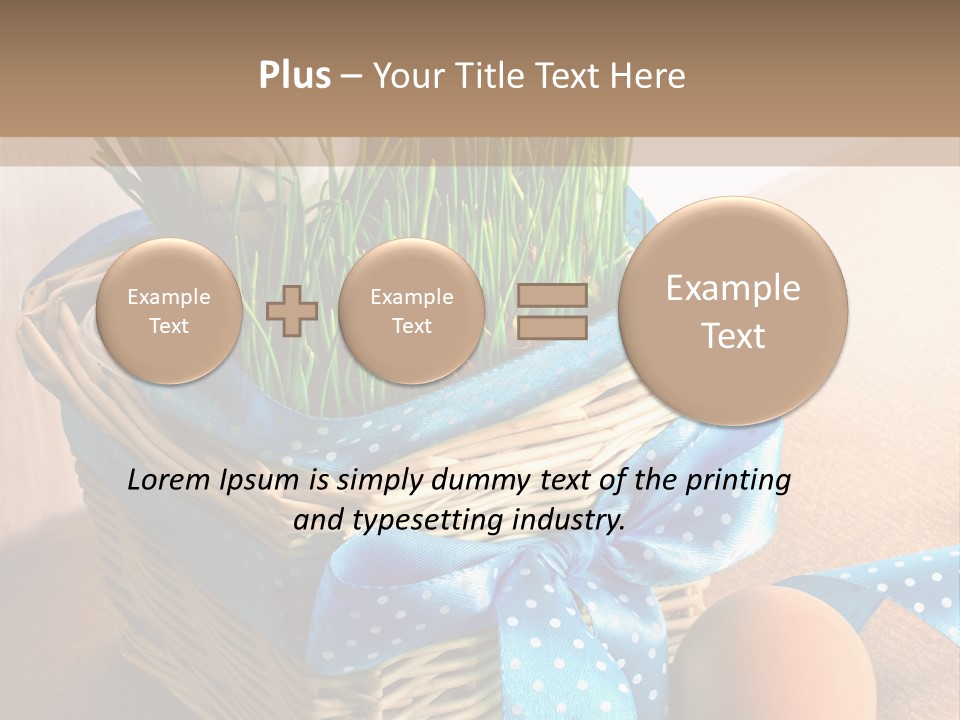 Symbol Design Elements Still Life PowerPoint Template