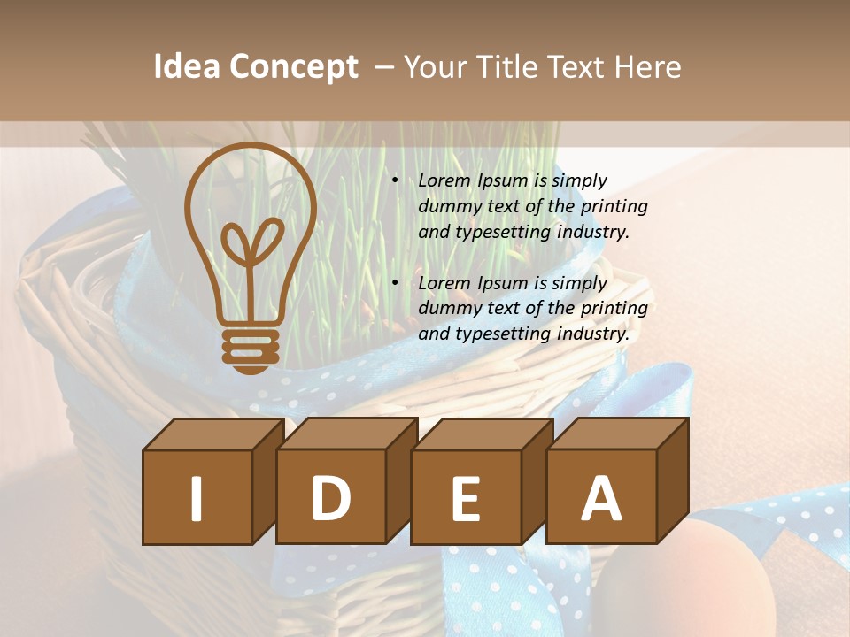 Symbol Design Elements Still Life PowerPoint Template