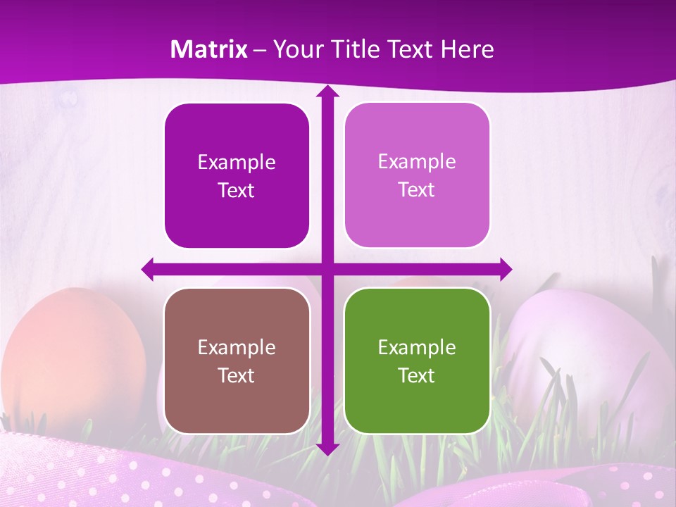 Symbol Blue Pink PowerPoint Template