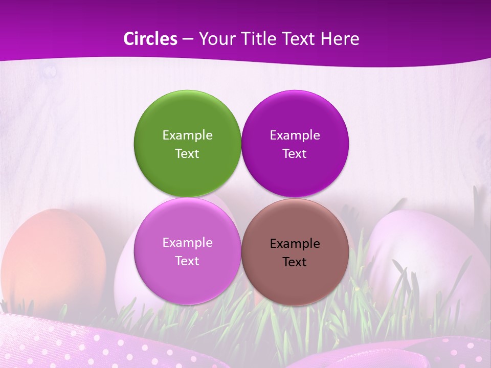 Symbol Blue Pink PowerPoint Template