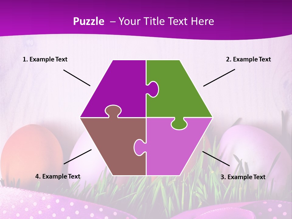 Symbol Blue Pink PowerPoint Template