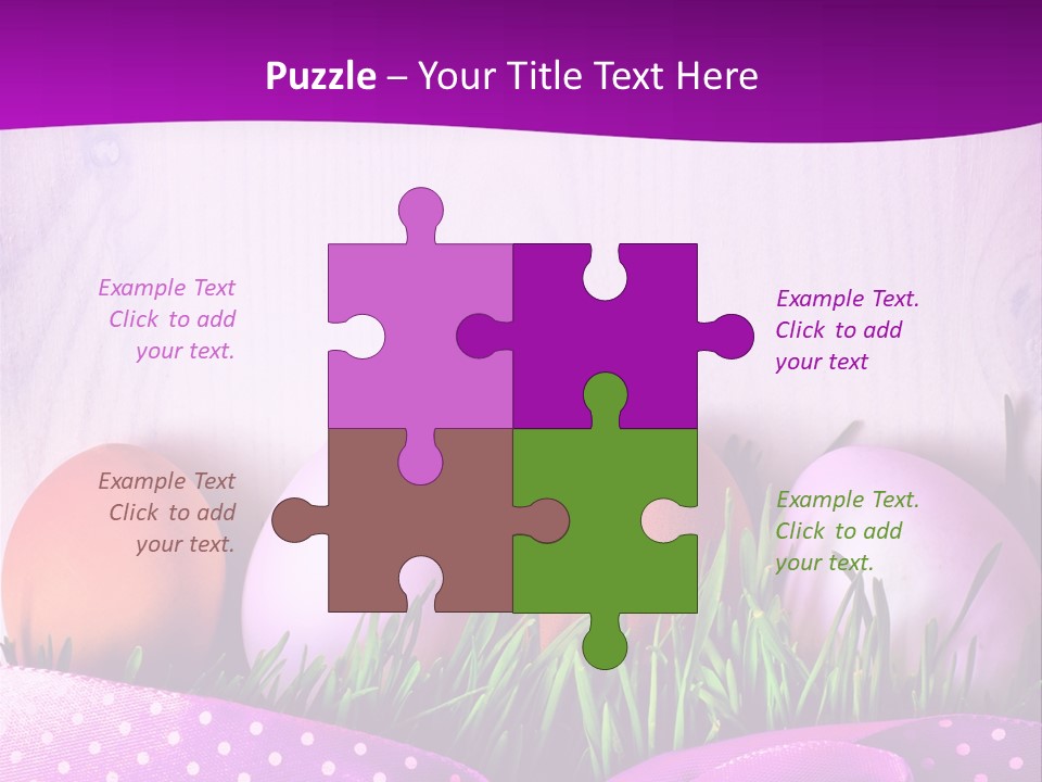 Symbol Blue Pink PowerPoint Template