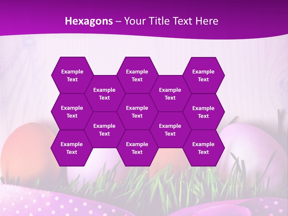 Symbol Blue Pink PowerPoint Template