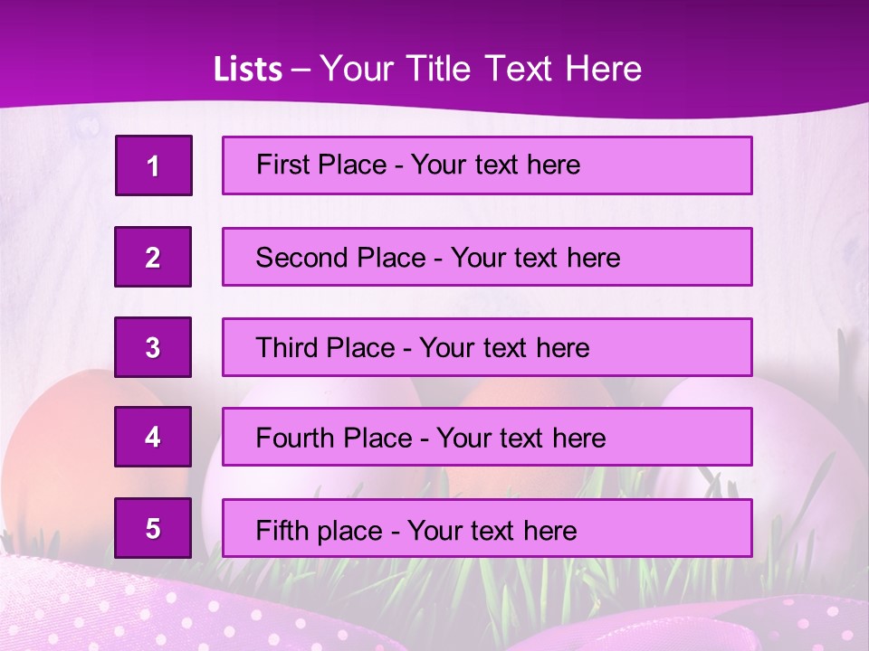 Symbol Blue Pink PowerPoint Template