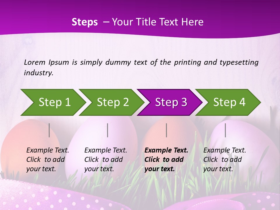 Symbol Blue Pink PowerPoint Template