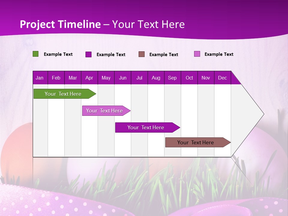 Symbol Blue Pink PowerPoint Template