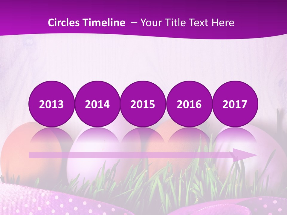 Symbol Blue Pink PowerPoint Template