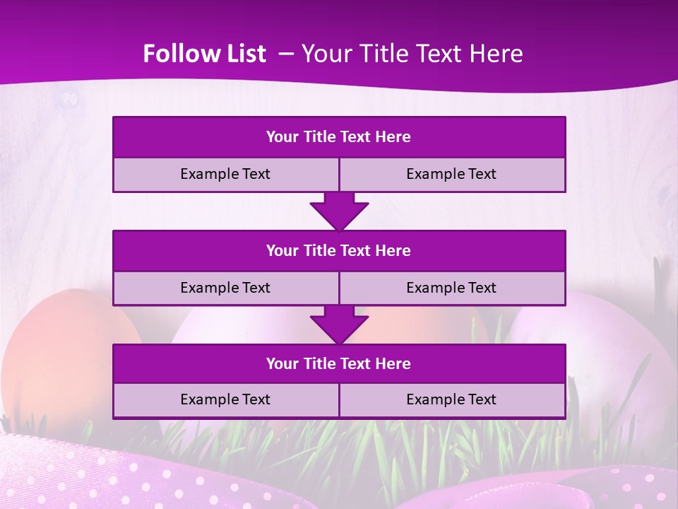 Symbol Blue Pink PowerPoint Template