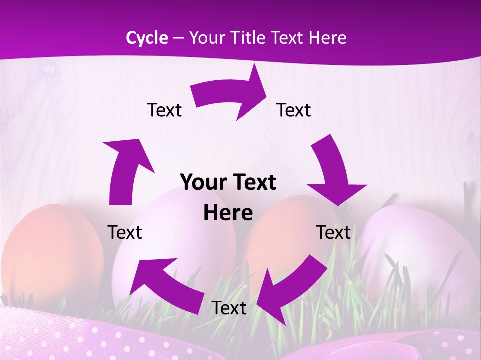 Symbol Blue Pink PowerPoint Template