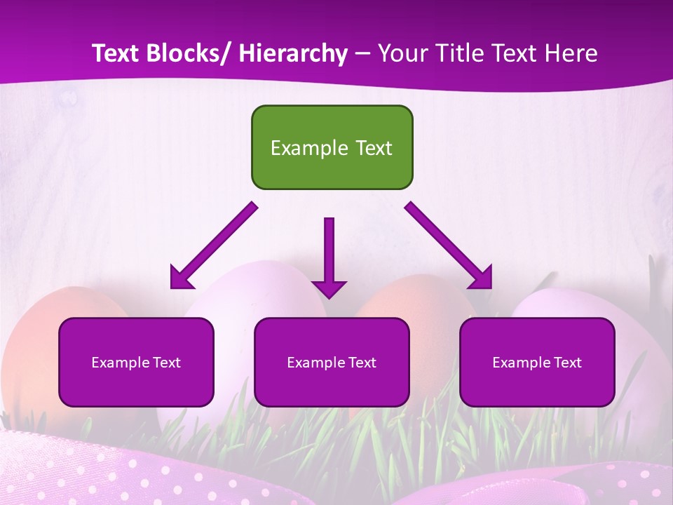 Symbol Blue Pink PowerPoint Template