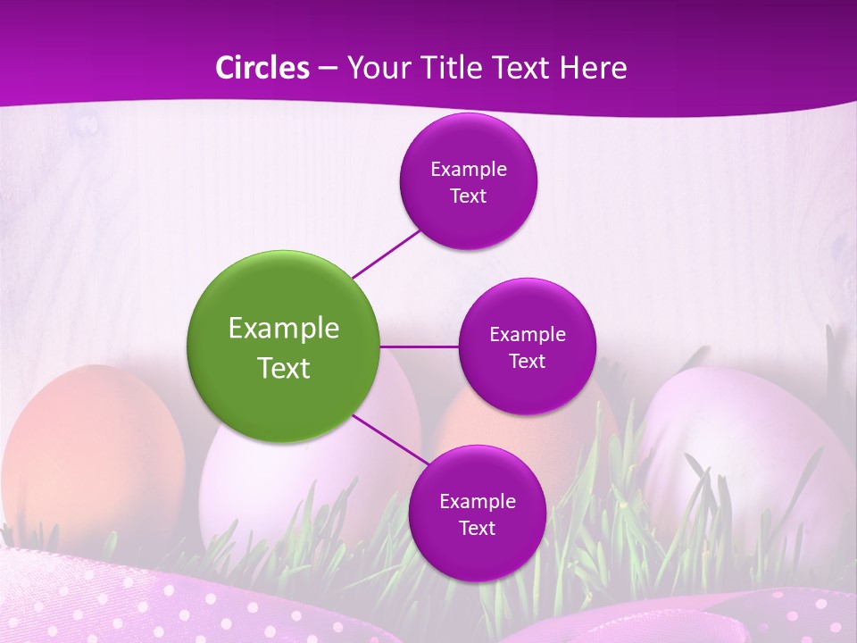 Symbol Blue Pink PowerPoint Template