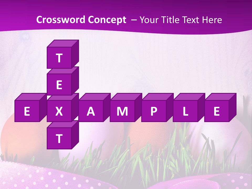 Symbol Blue Pink PowerPoint Template