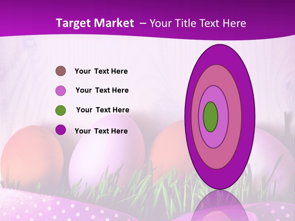 Symbol Blue Pink PowerPoint Template