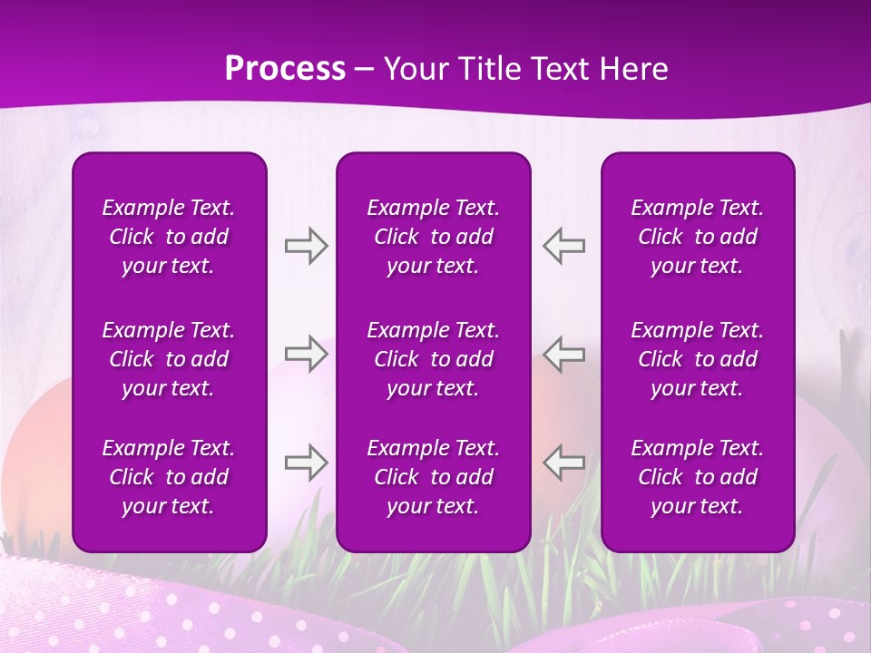 Symbol Blue Pink PowerPoint Template