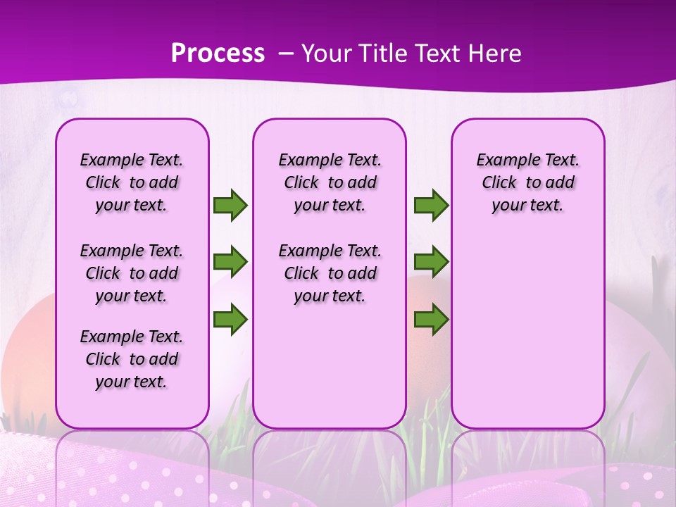 Symbol Blue Pink PowerPoint Template