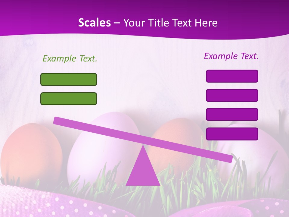 Symbol Blue Pink PowerPoint Template