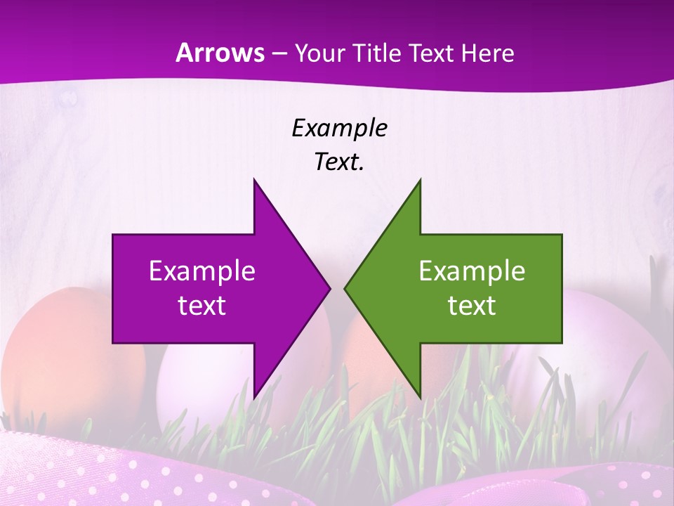 Symbol Blue Pink PowerPoint Template