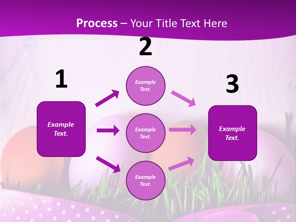 Symbol Blue Pink PowerPoint Template