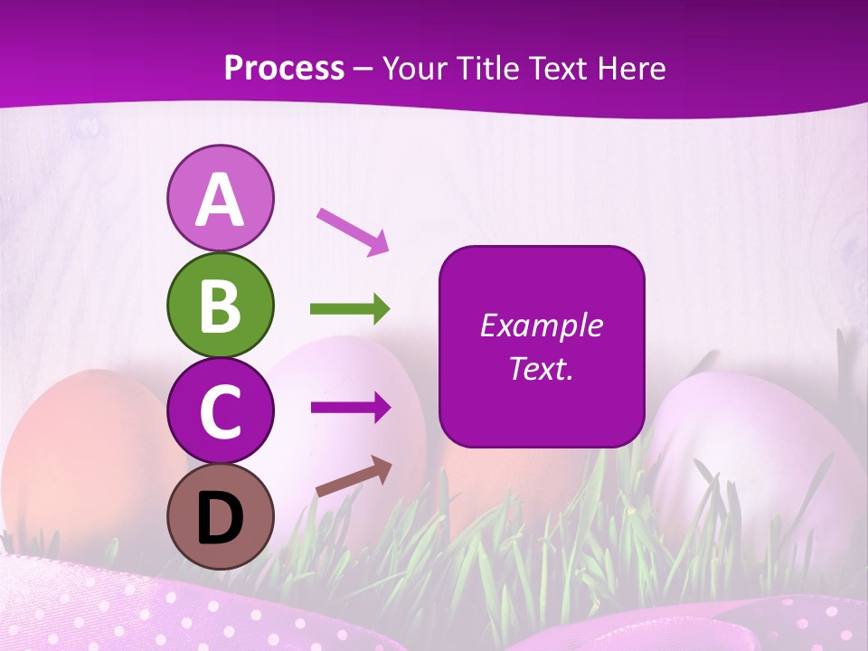 Symbol Blue Pink PowerPoint Template