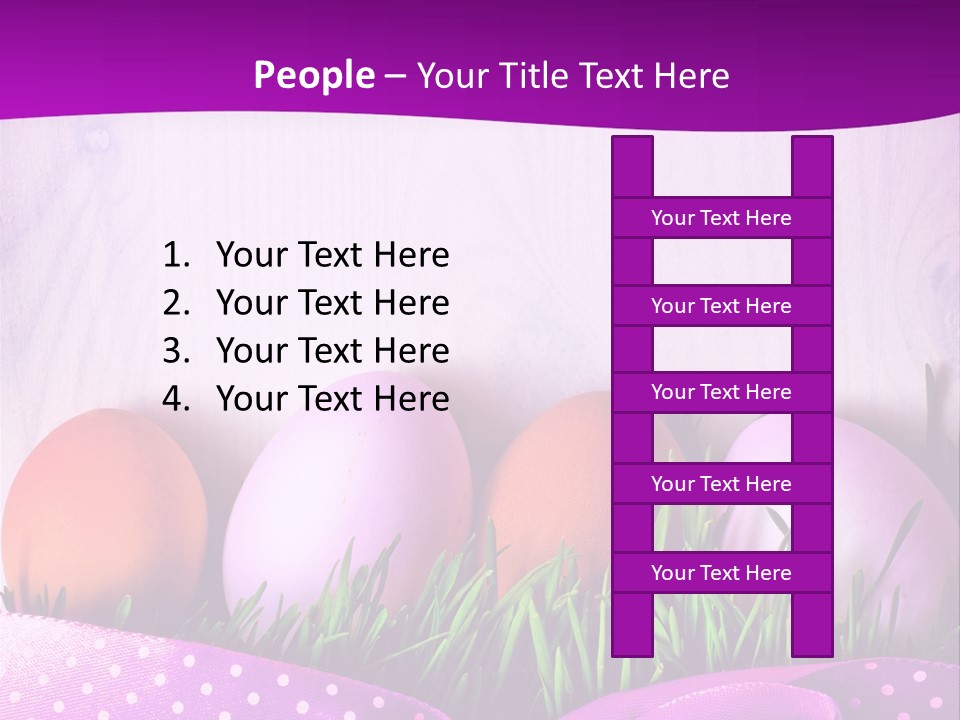 Symbol Blue Pink PowerPoint Template