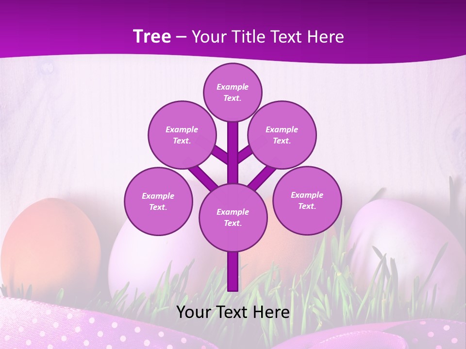 Symbol Blue Pink PowerPoint Template