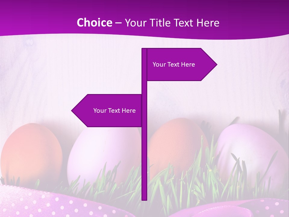 Symbol Blue Pink PowerPoint Template