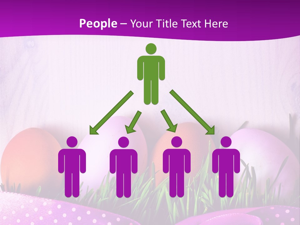 Symbol Blue Pink PowerPoint Template