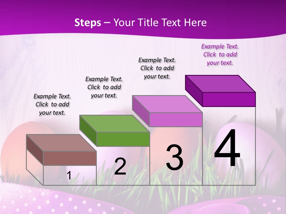 Symbol Blue Pink PowerPoint Template