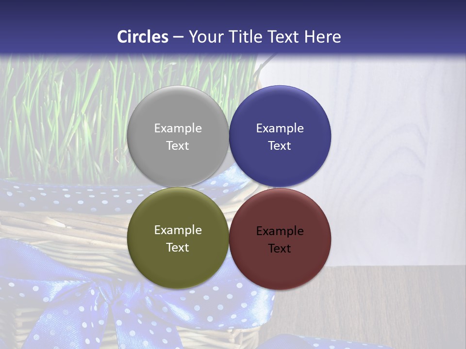 Background Close Up Several Objects PowerPoint Template