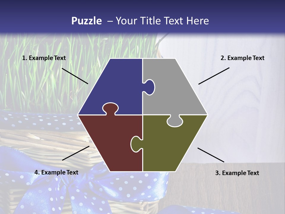 Background Close Up Several Objects PowerPoint Template