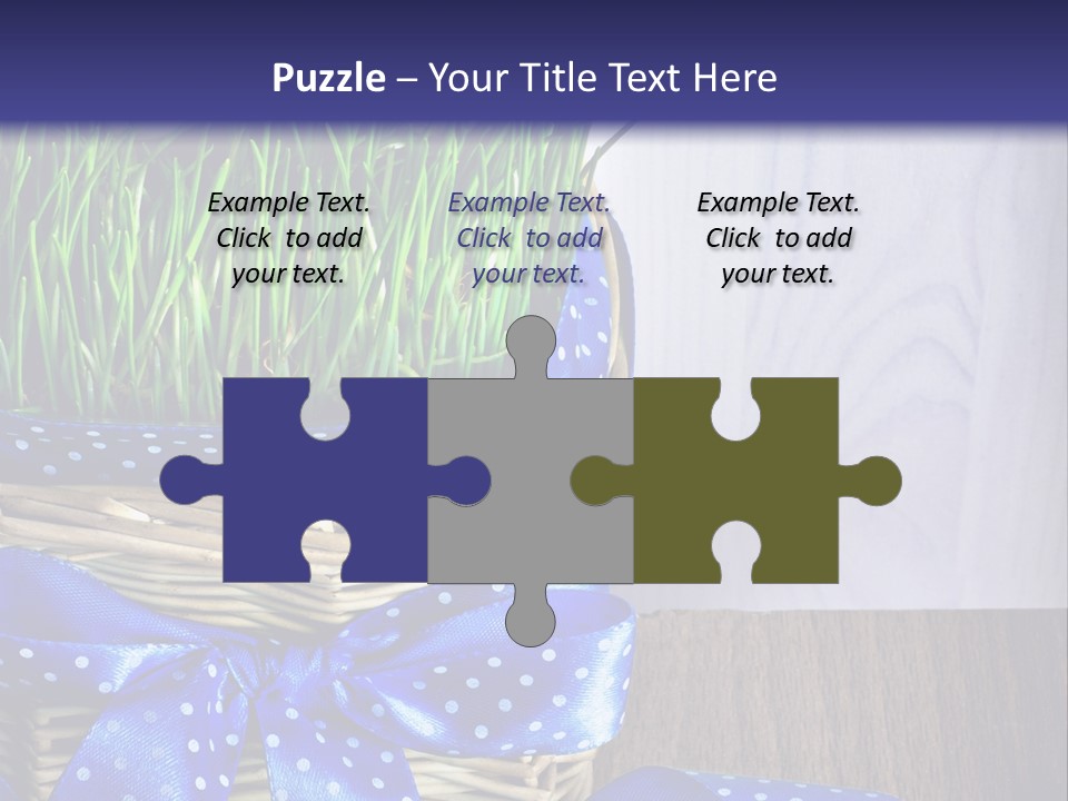 Background Close Up Several Objects PowerPoint Template