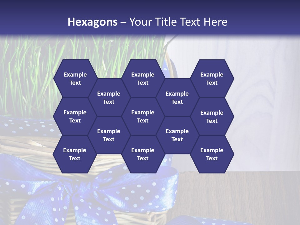 Background Close Up Several Objects PowerPoint Template