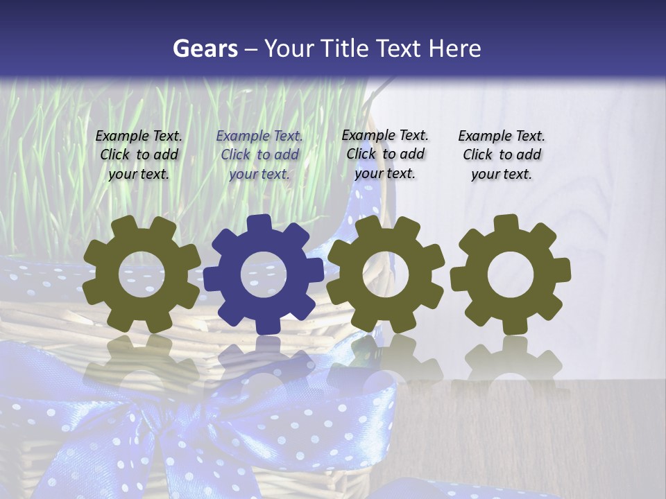 Background Close Up Several Objects PowerPoint Template