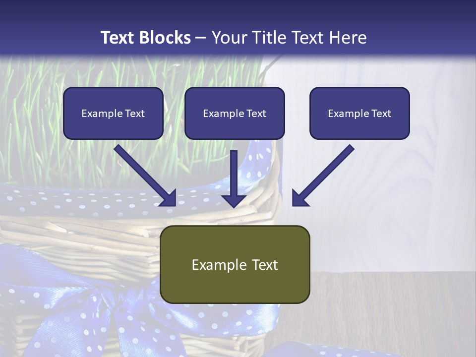 Background Close Up Several Objects PowerPoint Template