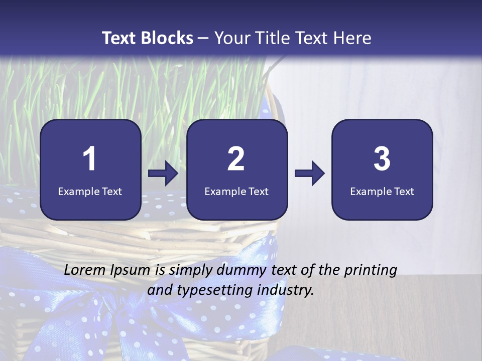 Background Close Up Several Objects PowerPoint Template