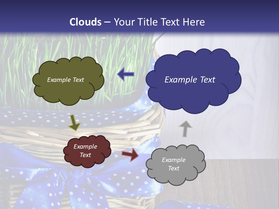 Background Close Up Several Objects PowerPoint Template
