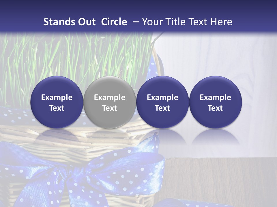 Background Close Up Several Objects PowerPoint Template