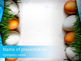 Closeup Holiday April PowerPoint Template