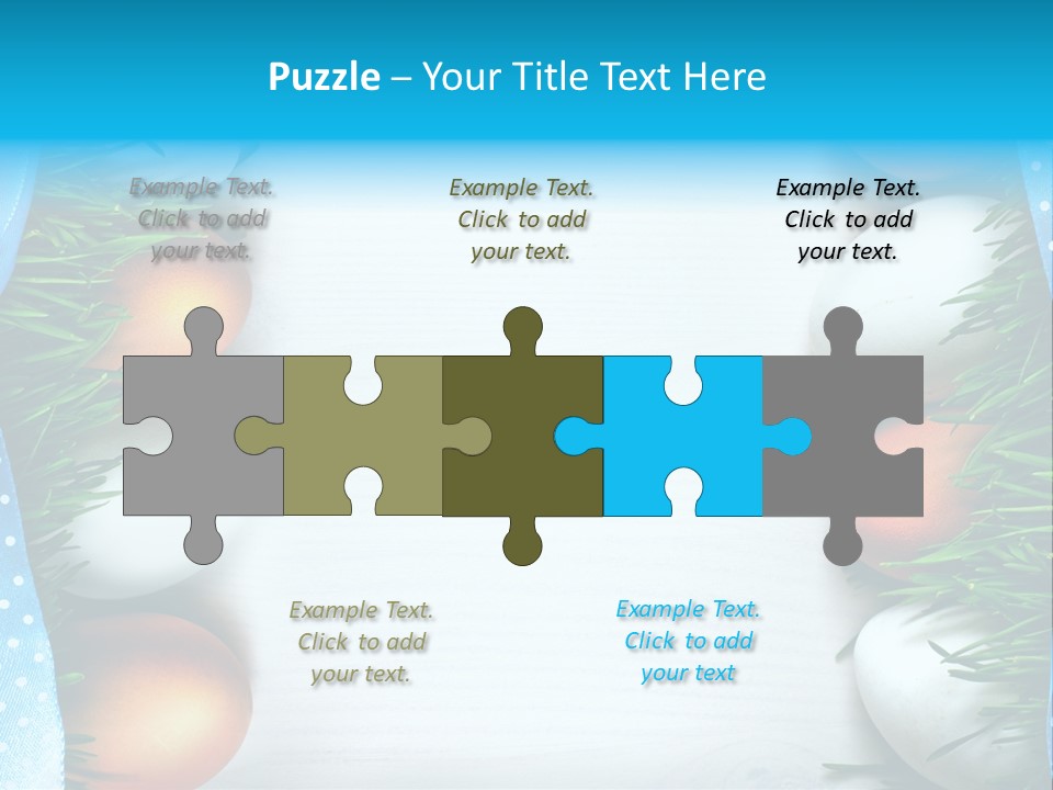 Closeup Holiday April PowerPoint Template