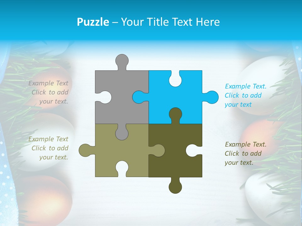 Closeup Holiday April PowerPoint Template