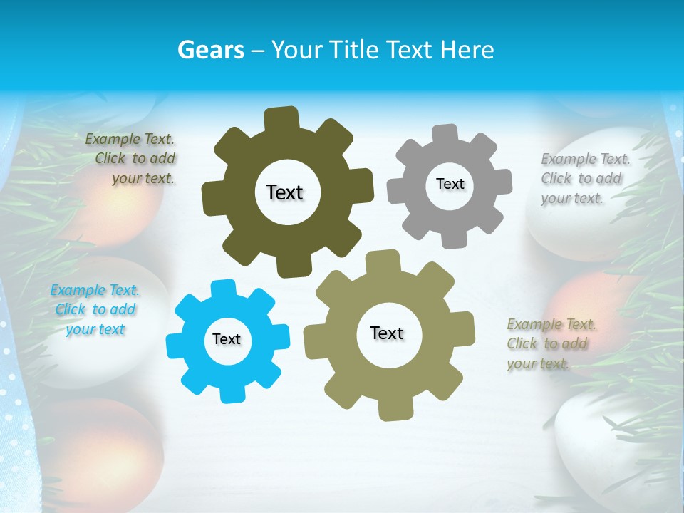 Closeup Holiday April PowerPoint Template