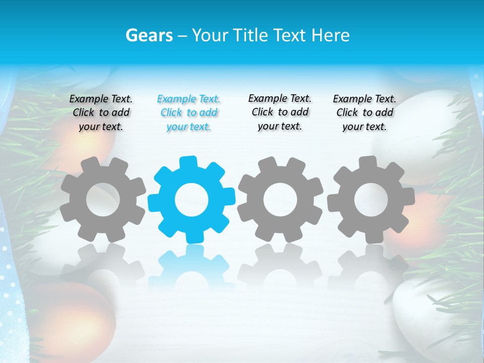 Closeup Holiday April PowerPoint Template