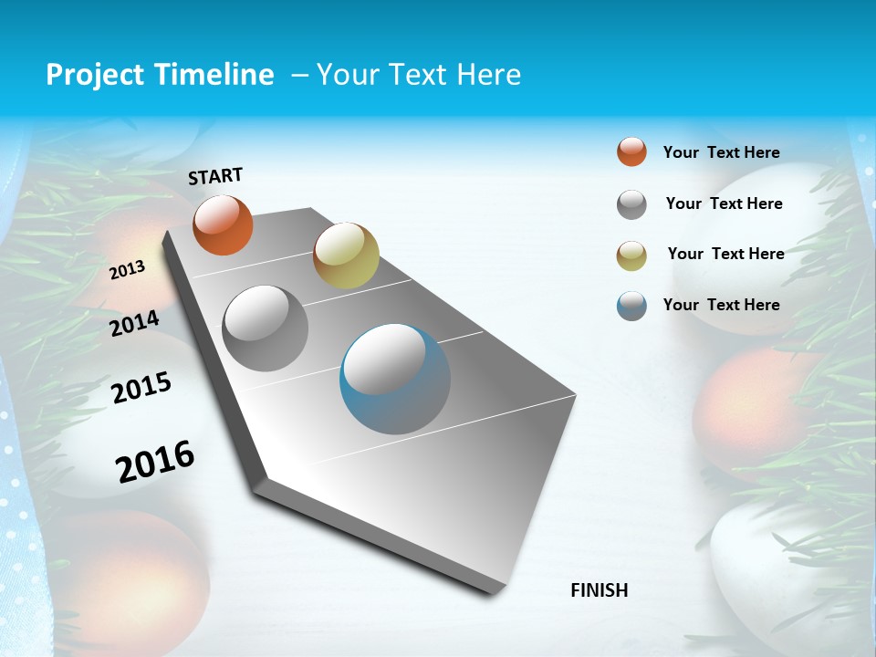 Closeup Holiday April PowerPoint Template
