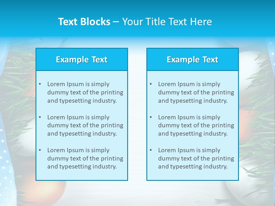 Closeup Holiday April PowerPoint Template