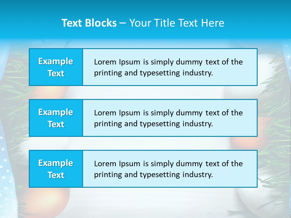 Closeup Holiday April PowerPoint Template