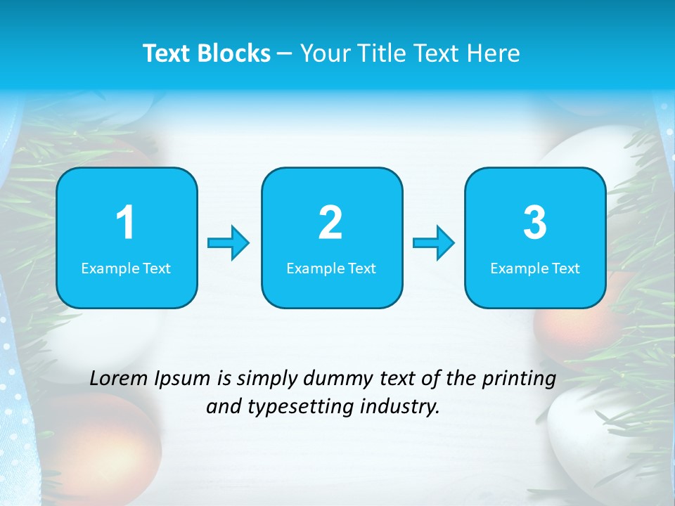 Closeup Holiday April PowerPoint Template