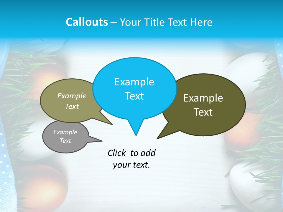 Closeup Holiday April PowerPoint Template
