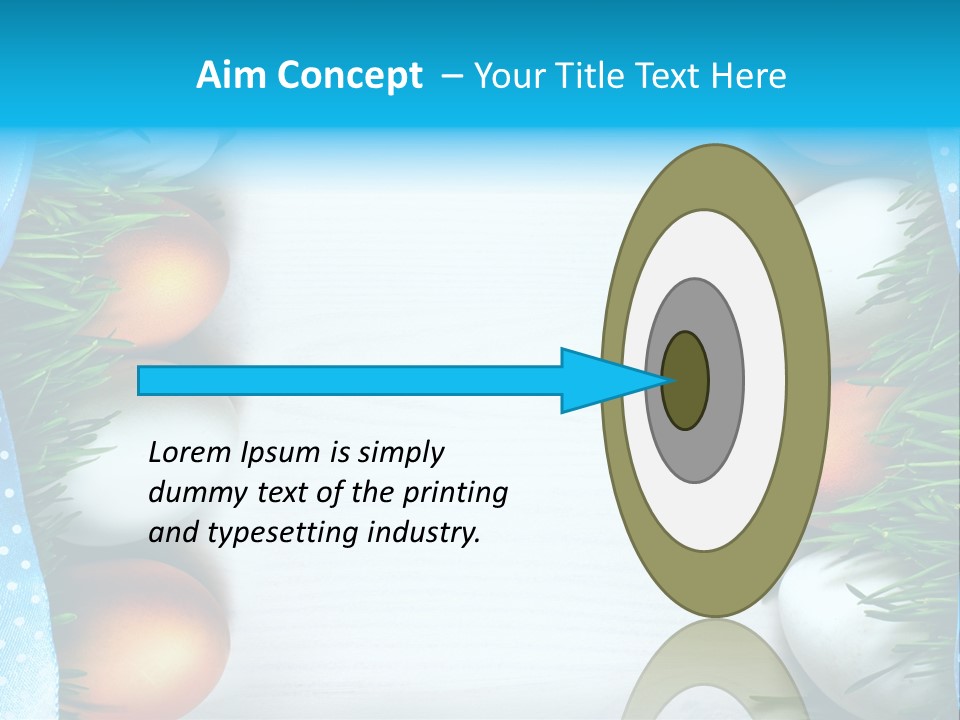 Closeup Holiday April PowerPoint Template