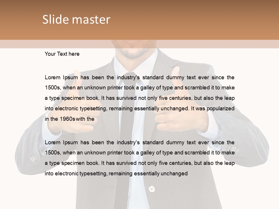 Business Background Company PowerPoint Template